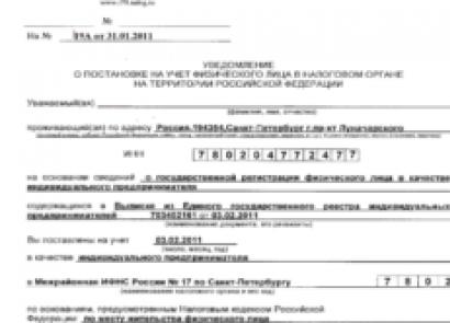 Форма Р21001 (новая): образец заполнения заявления о государственной регистрации ИП